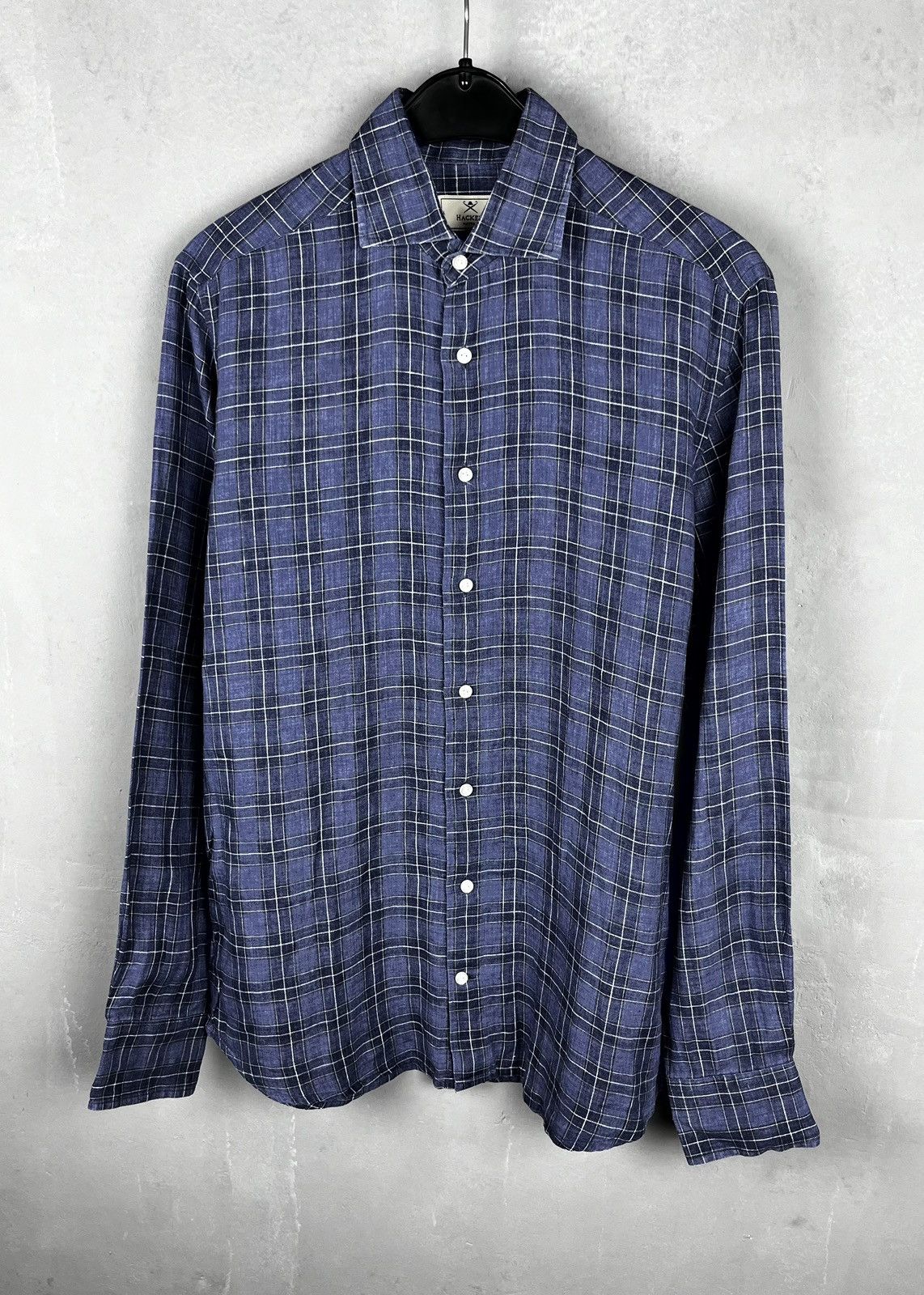 Hackett Hackett London linen shirt Size US S / EU 44-46 / 1 - 1 Thumbnail