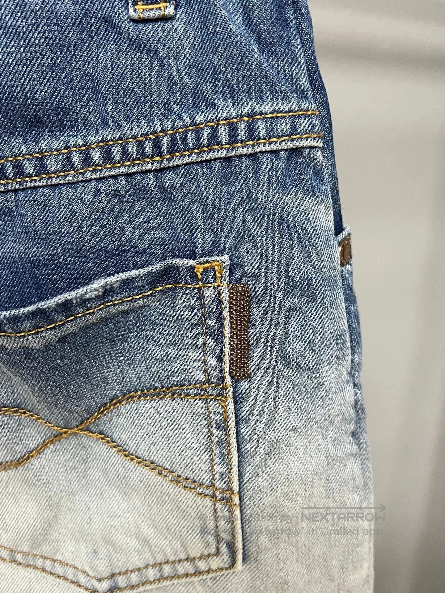 Brunello Cucinelli Brunello Cucinelli Gradient Jeans. Size 37" - 4 Thumbnail