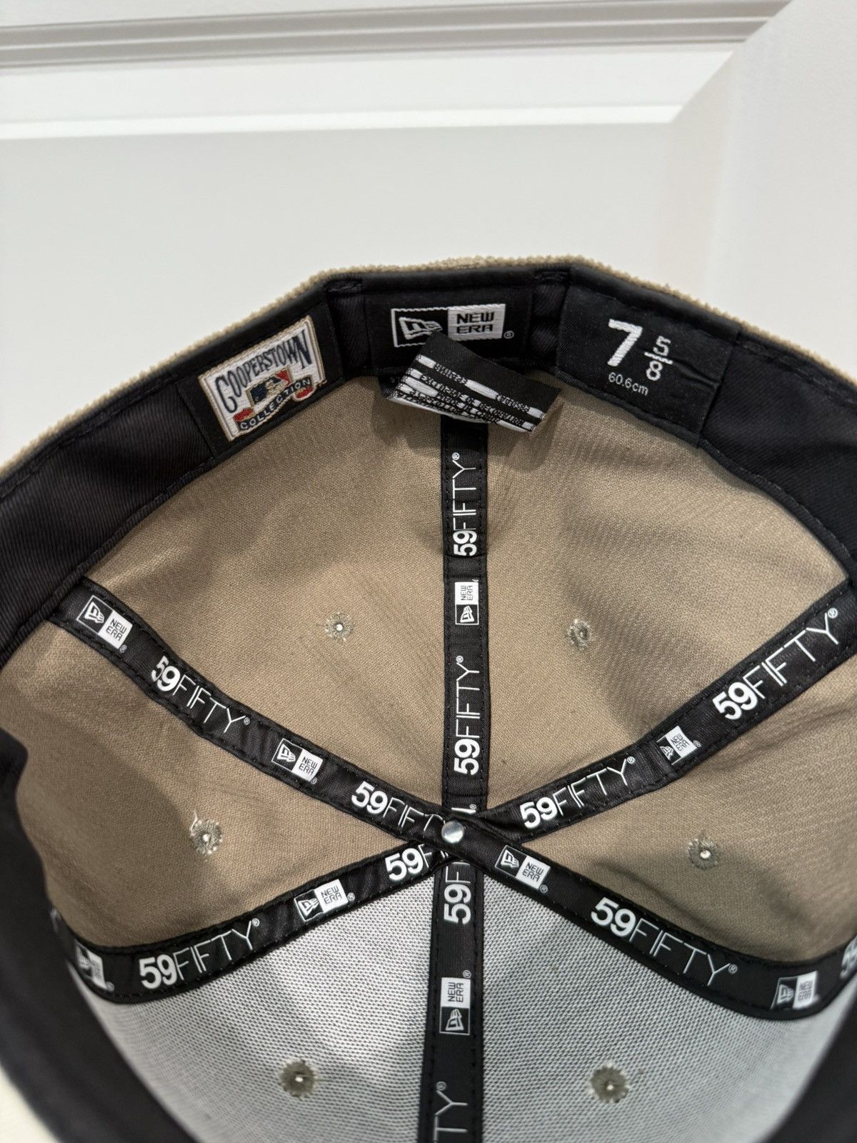 New Era Styll Toronto Blue Jay Olive Corduroy 5/8 20th Size ONE SIZE - 4 Thumbnail
