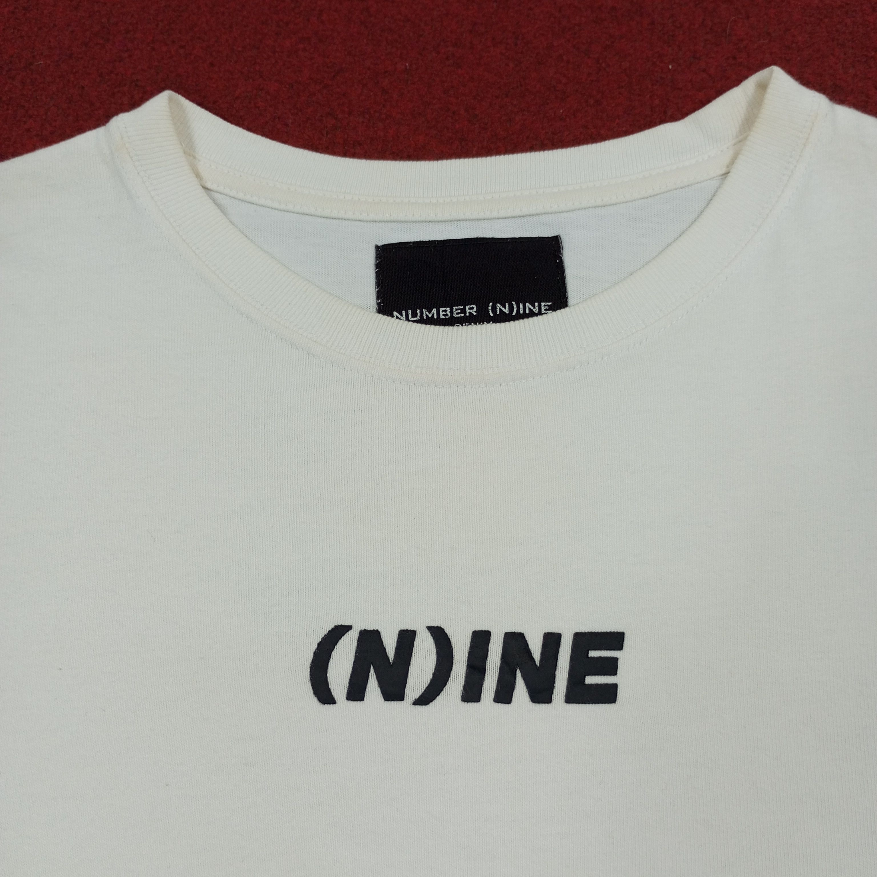 Japanese Brand Number Nine Japanese Brand Baggy Style Fashion Tshirt Size US XL / EU 56 / 4 - 2 Thumbnail