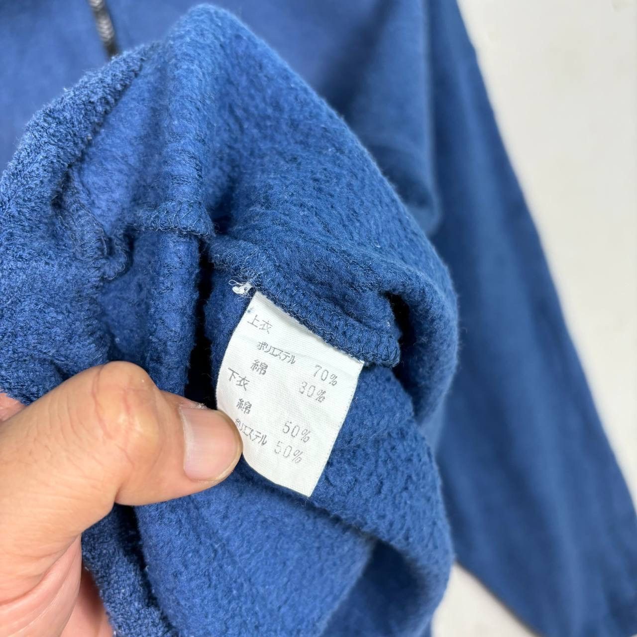 O'Neill Vintage 90s O'Neill Quarter Zip Fleece Blue XL Surf Retro Size US XL / EU 56 / 4 - 5 Thumbnail