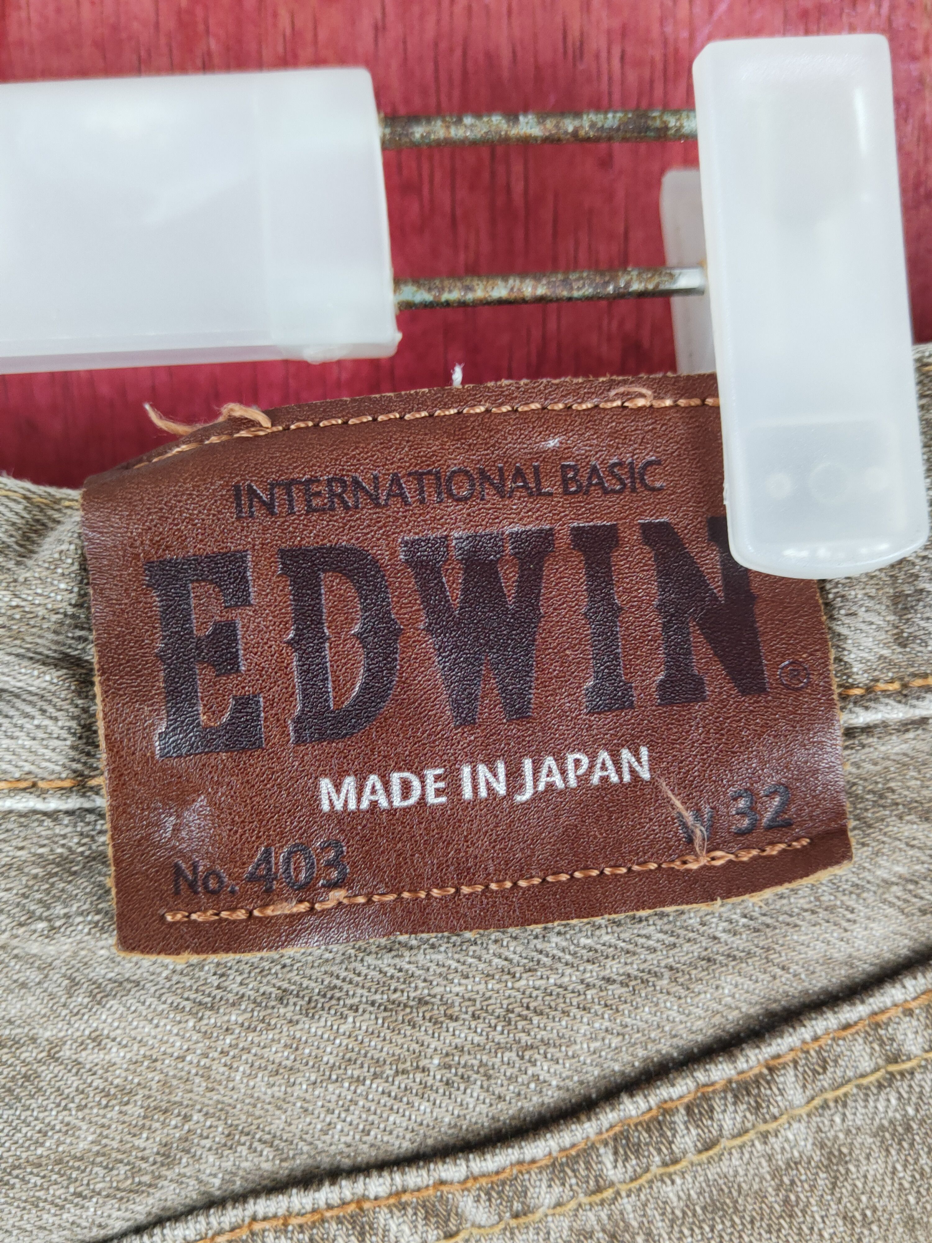 Edwin Edwin Brown Faded vintage Distressed Ripped Jeans #S1650 Size US 32 / EU 48 - 11 Thumbnail