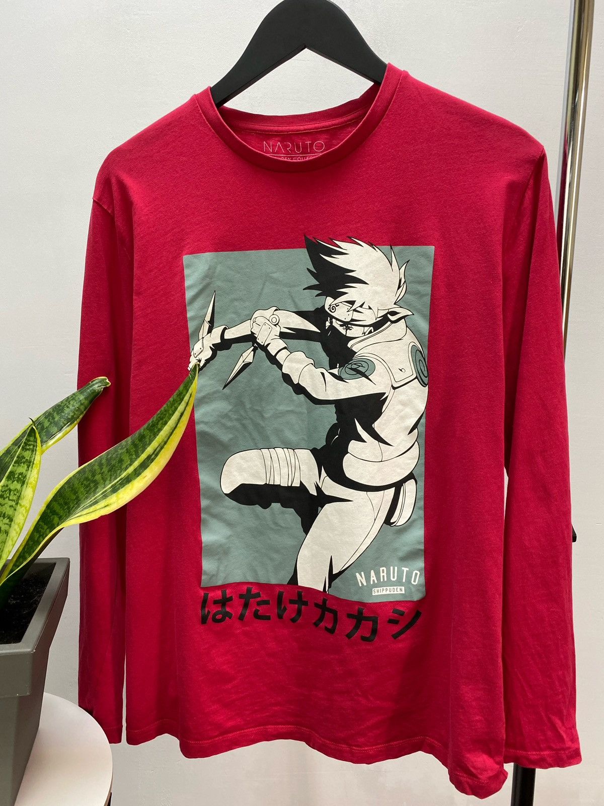 Anime × Japanese Brand × Vintage Naruto Shippuden Kakashi Hatake Long Sleeve T Shirt Size US L / EU 52-54 / 3 - 9 Thumbnail