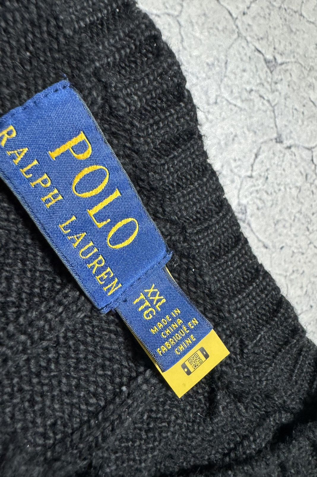 Polo Ralph Lauren Polo Ralph Lauren Black Cable Knit Sweater Size XXL PRL Size US XXL / EU 58 / 5 - 5 Thumbnail