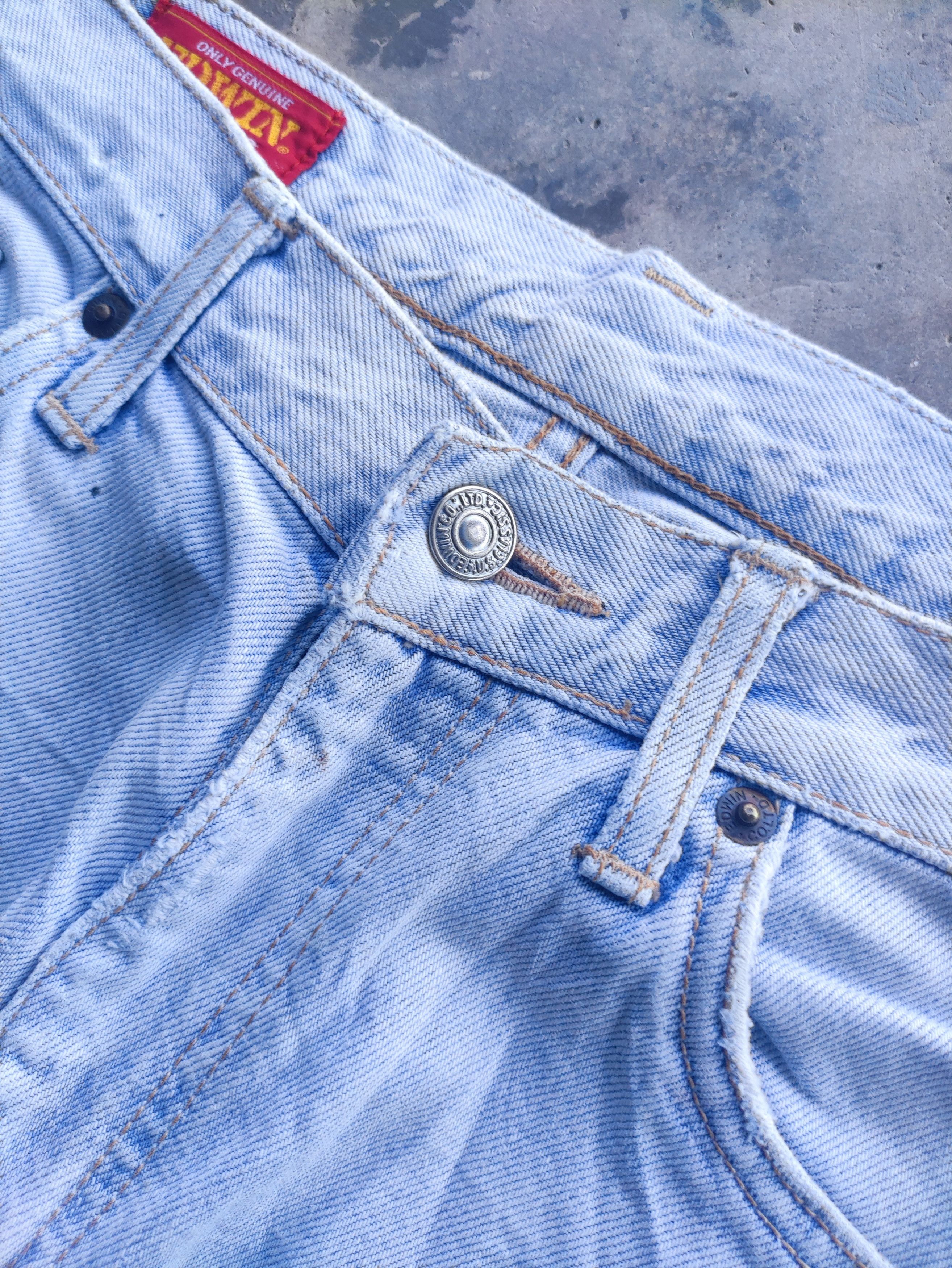 Edwin Vintage Edwin Distress Faded Jean Pant Size US 30 / EU 46 - 5 Thumbnail