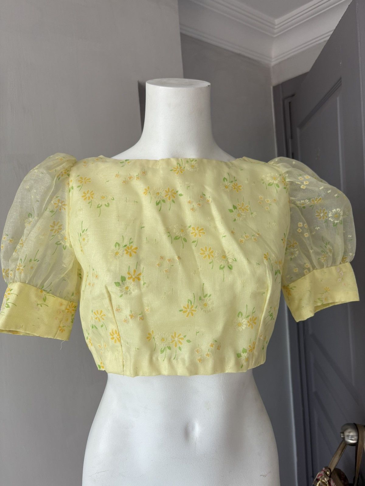 Vintage Antique blouse Size M / US 6-8 / IT 42-44 - 14 Thumbnail
