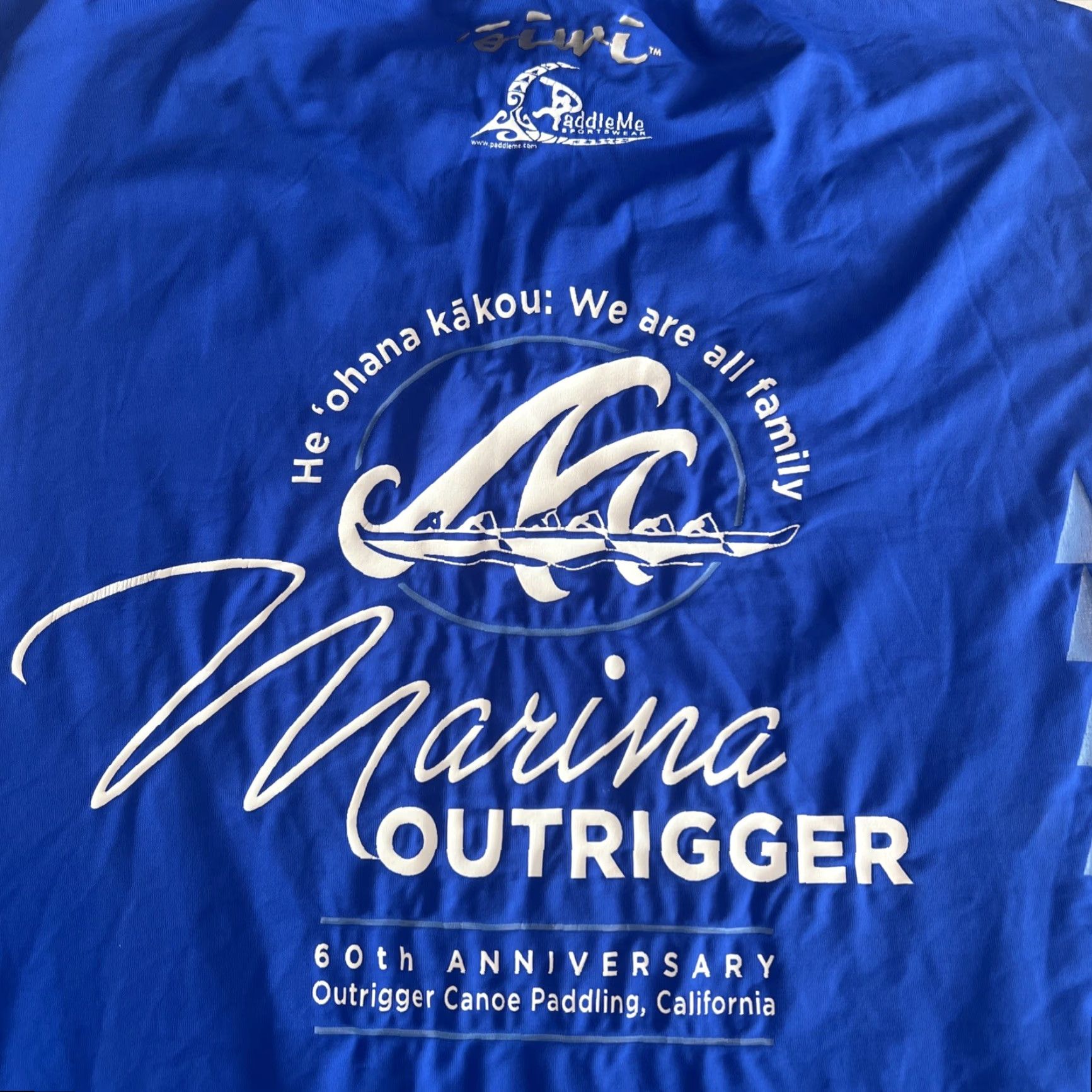 Area Outrigger Canoe Club He ‘Ohana Kakau Athletic Tank Top Shirt Size US L / EU 52-54 / 3 - 6 Thumbnail