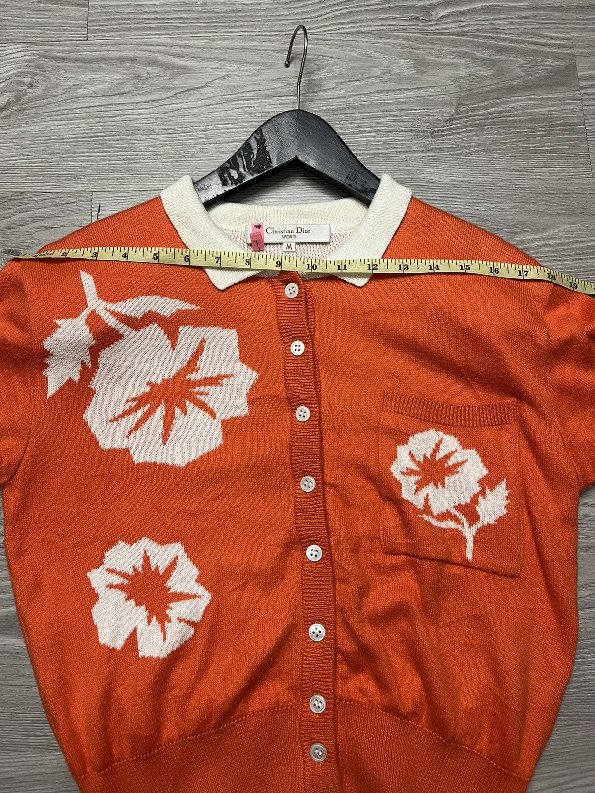 Christian Dior Monsieur Christian Dior Sport Floral Knit Size M / US 6-8 / IT 42-44 - 8 Thumbnail