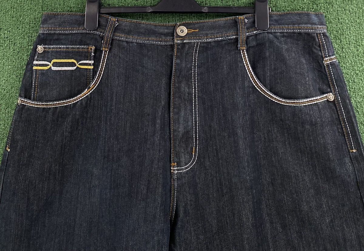 Other Vintage Y2K Regal Embroidered Baggy Streetwear Jeans 41x31 Size US 41 - 5 Thumbnail