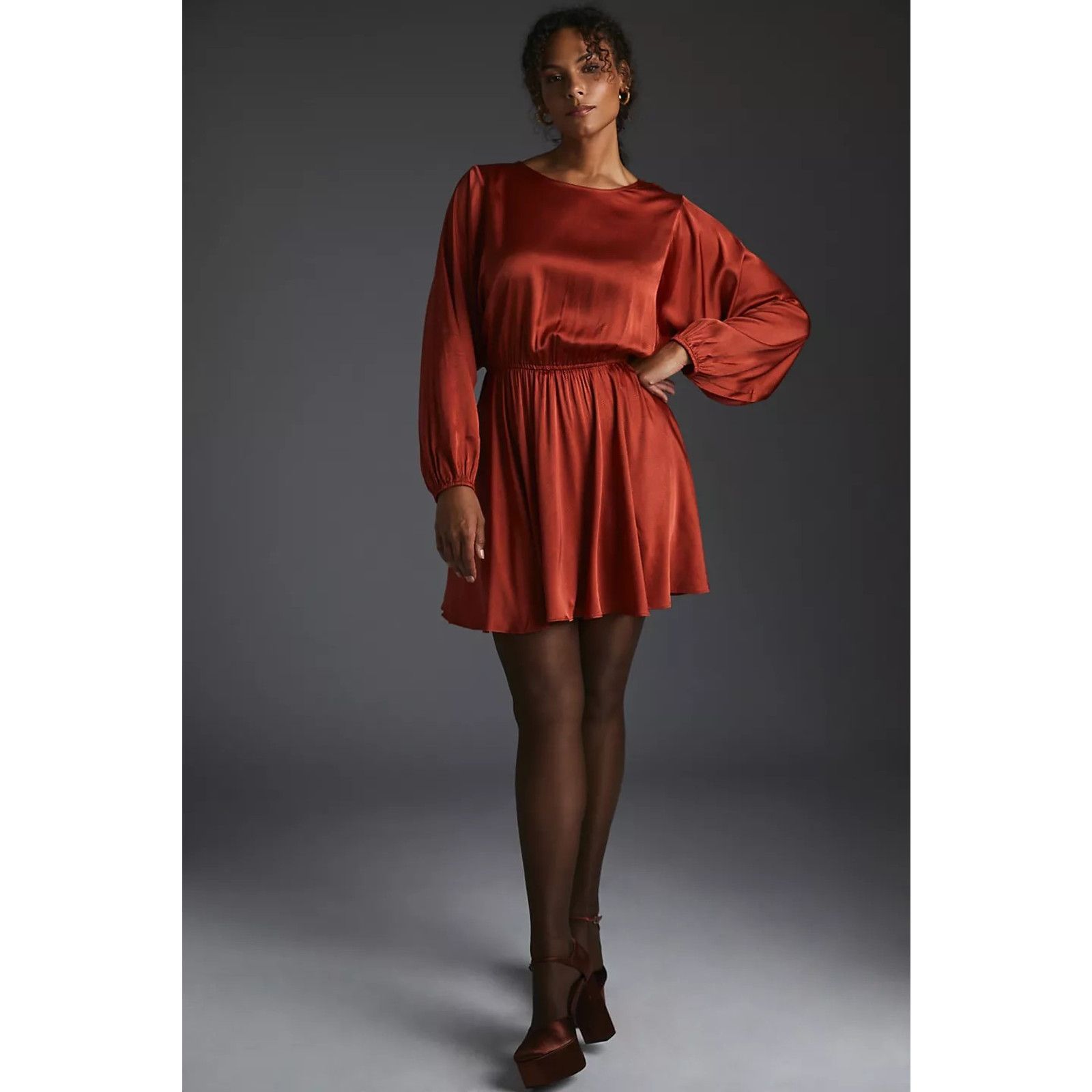 Anthropologie New Anthropologie Caballero Long-Sleeve Dress $180 SMALL Size S / US 4 / IT 40 - 7 Thumbnail