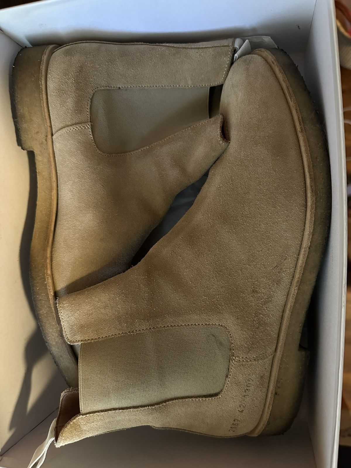 Common Projects CP - Chelsea boots in tan - Size 42 Size US 9 / EU 42 - 8 Thumbnail