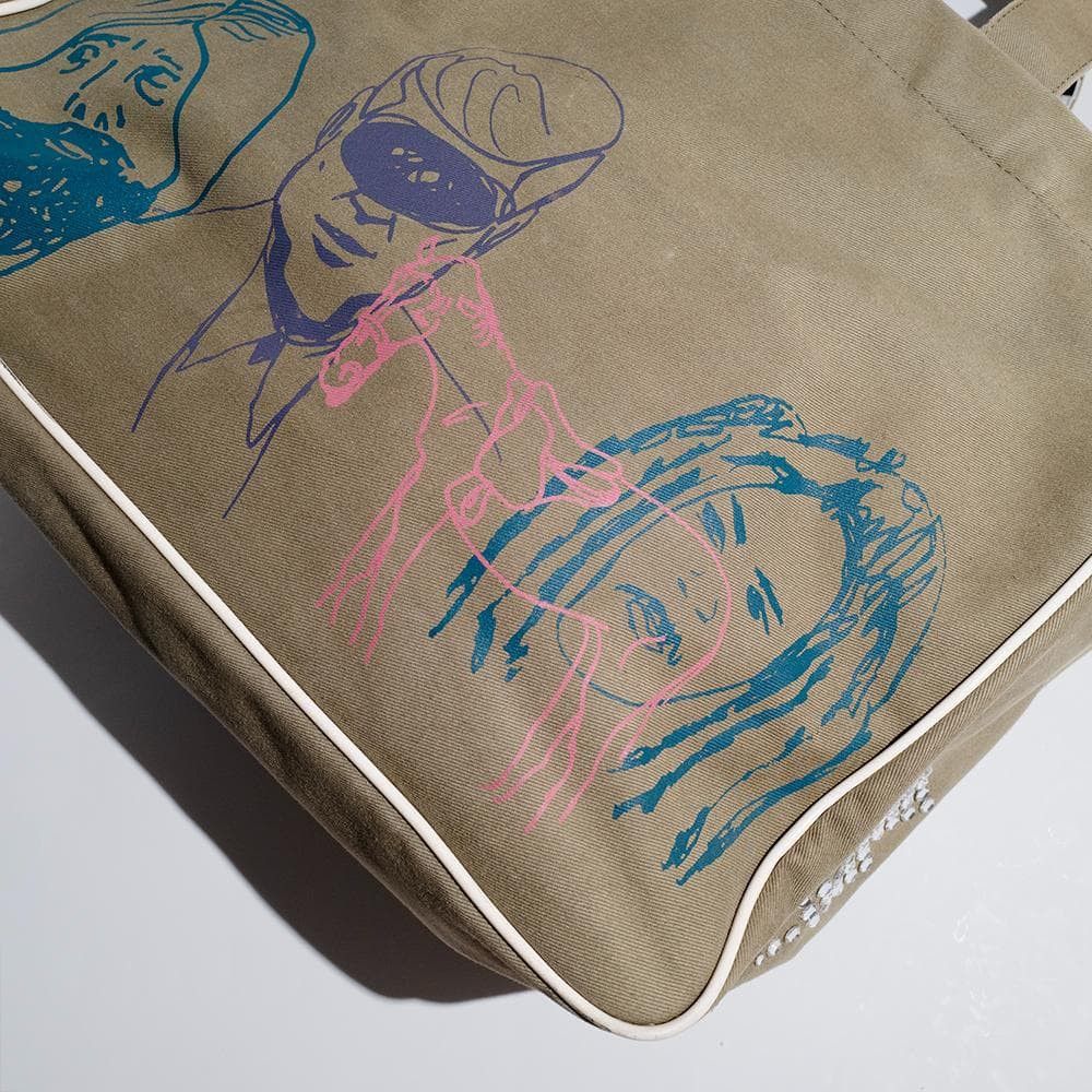 Undercover Undercover D.A.V.F Archive Tote Bag – Rare Futura Collab Size ONE SIZE - 2 Thumbnail