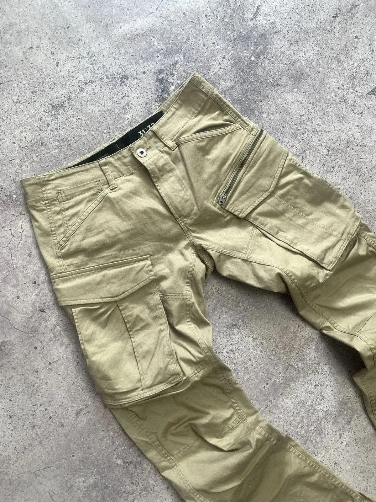 G-Star Archival Avant-Garde Brown Casual Pants Size US 31 - 6 Thumbnail
