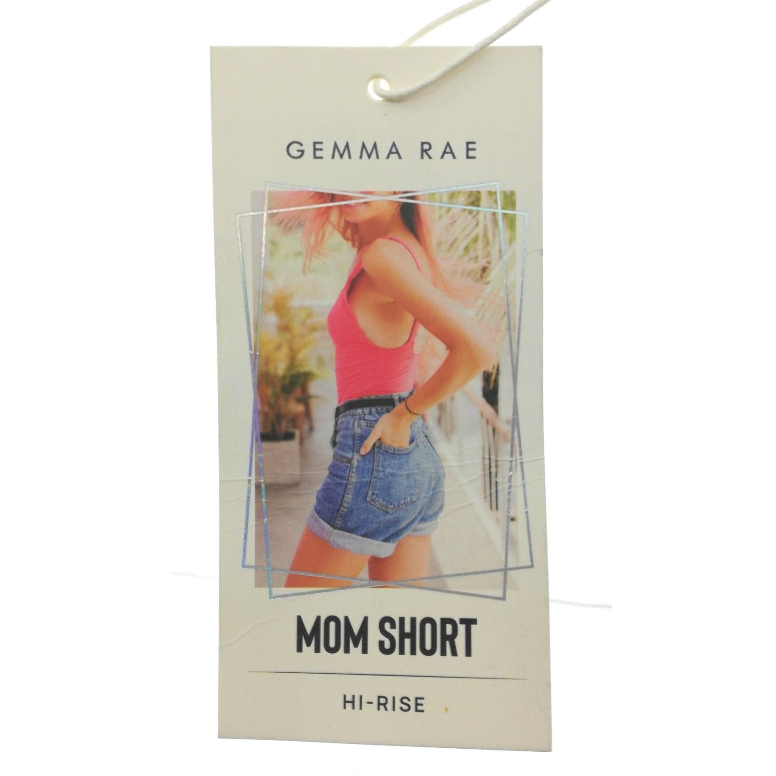 Other Gemma Rae High Rise Mom Frayed Hem Jean Shorts Size 5/27 Size 27" / US 4 / IT 40 - 3 Thumbnail