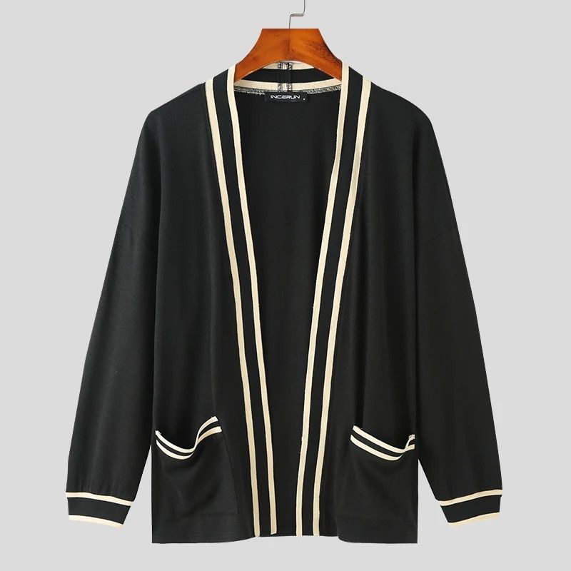 Japanese Brand × Vintage Black Casual Knitted Cardigan Sweater Size US L / EU 52-54 / 3 - 3 Thumbnail