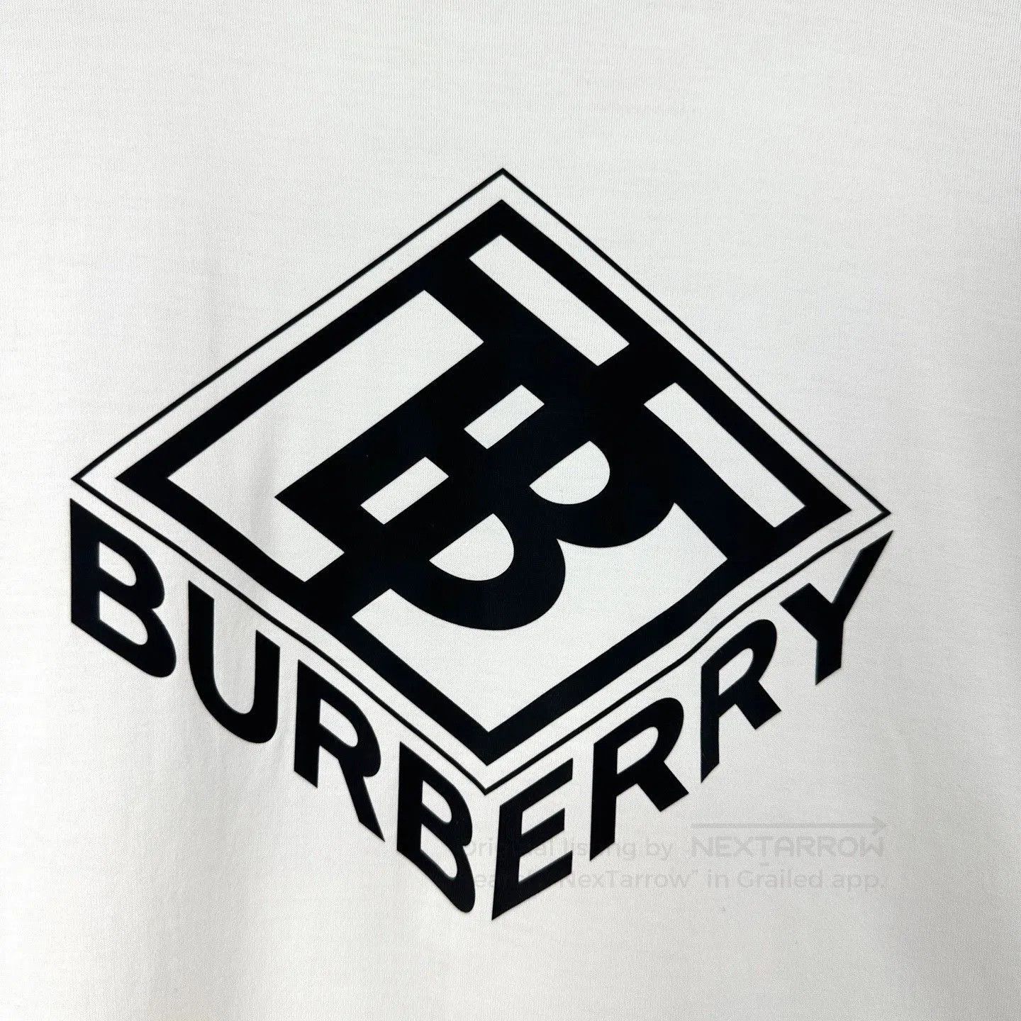 Burberry Burberry Classic Letter Logo Print Tee. Size L / US 10 / IT 46 - 5 Thumbnail