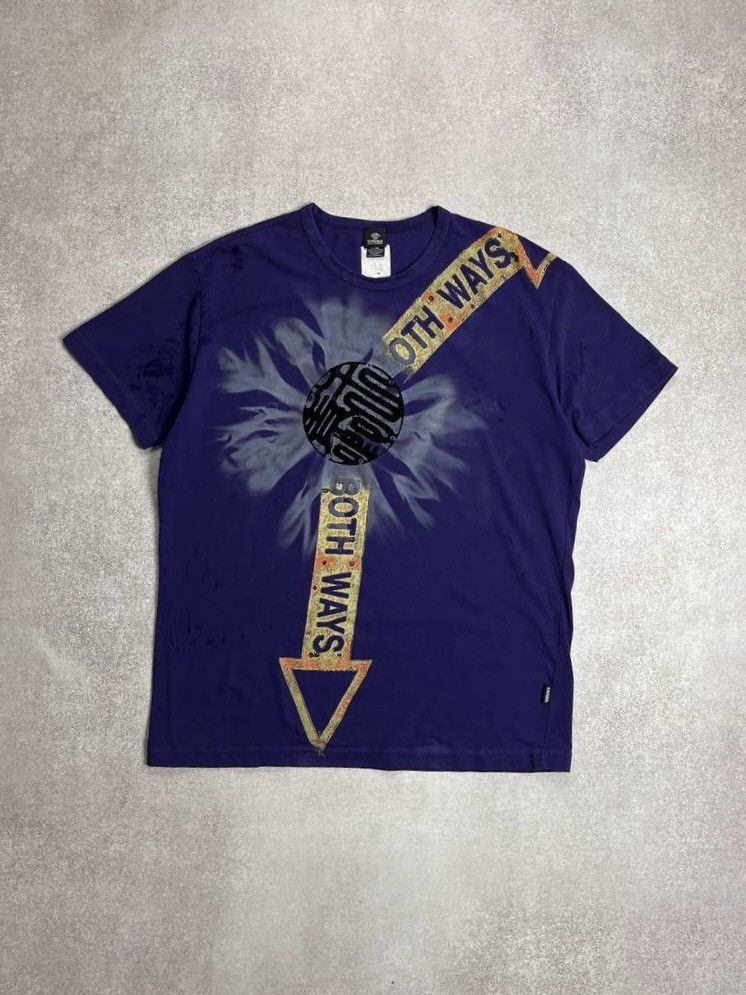 Versace × Vintage Vintage Versace Both Ways Boxy T-shirt Y2K M Size US L / EU 52-54 / 3 - 1 Thumbnail