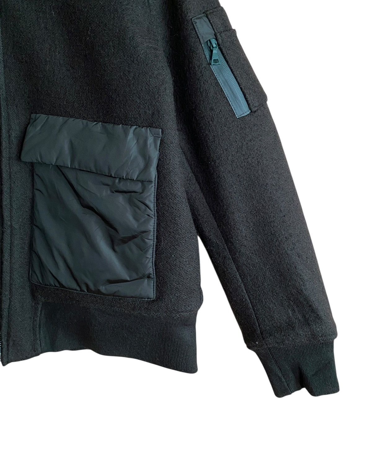 Global Work Vintage Japanese Brand Global Work Nylon Wool Jacket 2000s Size US L / EU 52-54 / 3 - 4 Thumbnail