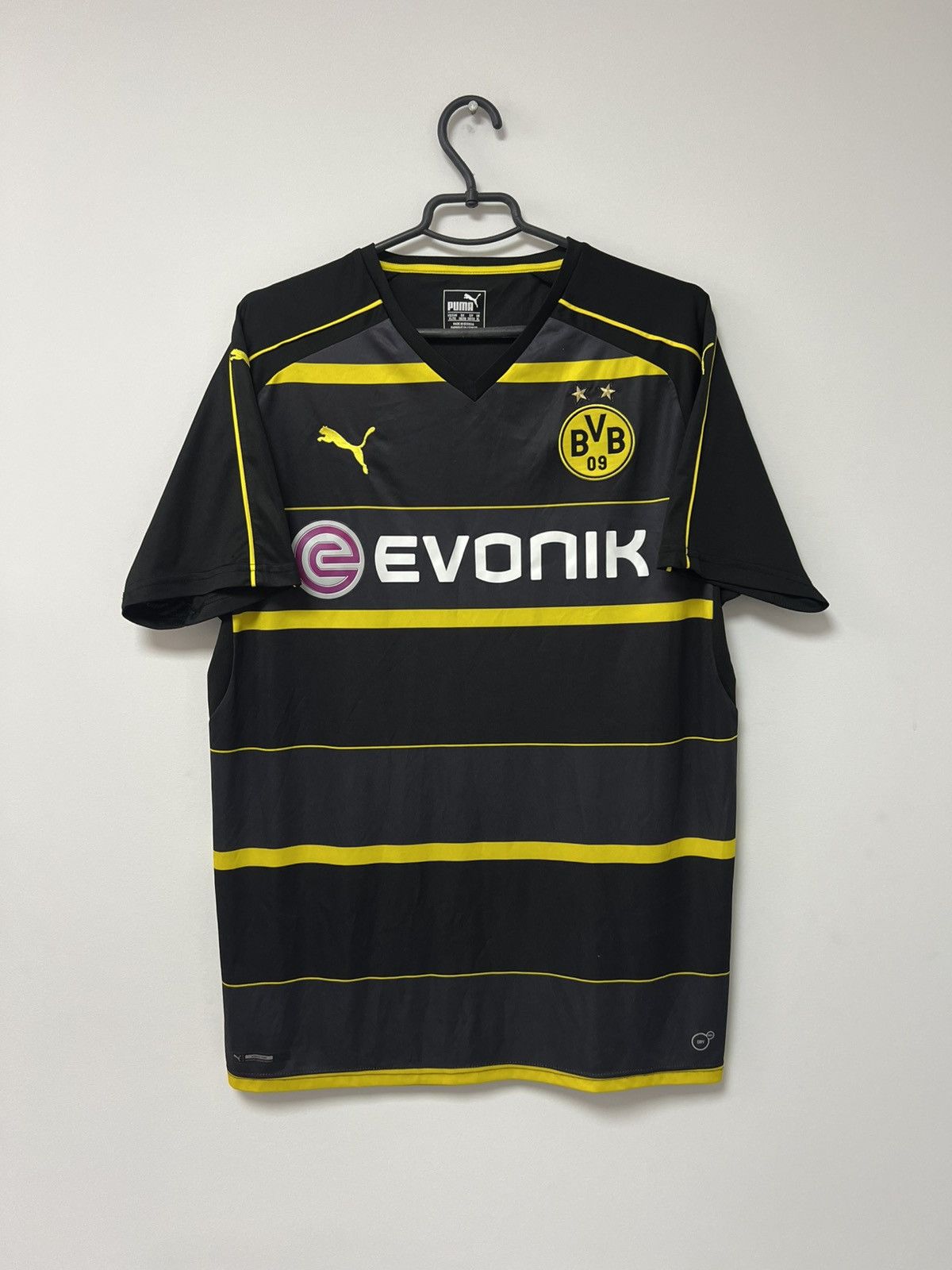 Puma × Vintage Vintage Borussia Dortmund 2016/17 BVB Jersey Puma Shirt XL Size US XL / EU 56 / 4 - 3 Thumbnail