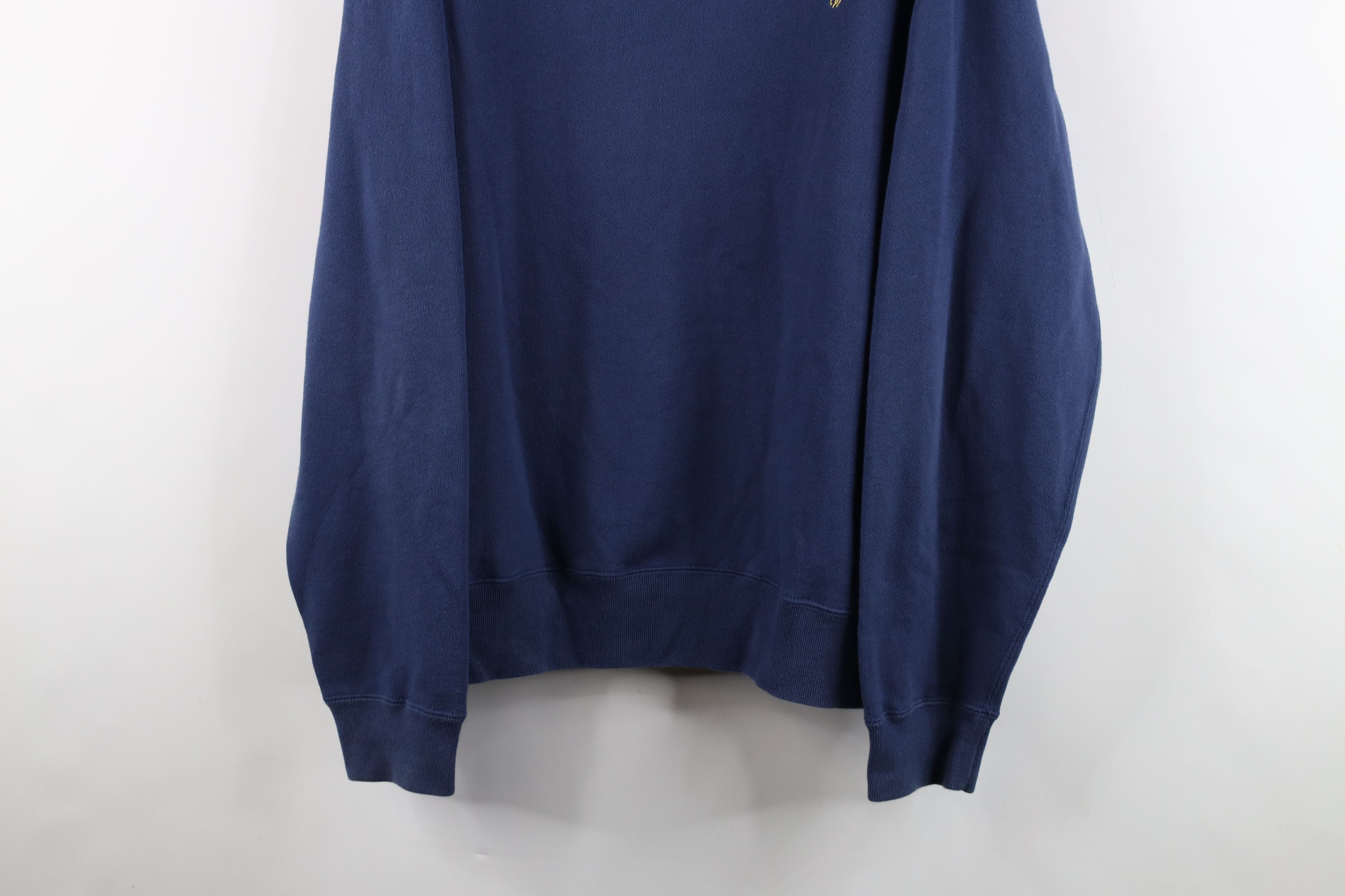 Polo Ralph Lauren Vintage 90s Ralph Lauren Pony Logo Crewneck Sweatshirt Blue Size US XL / EU 56 / 4 - 3 Thumbnail