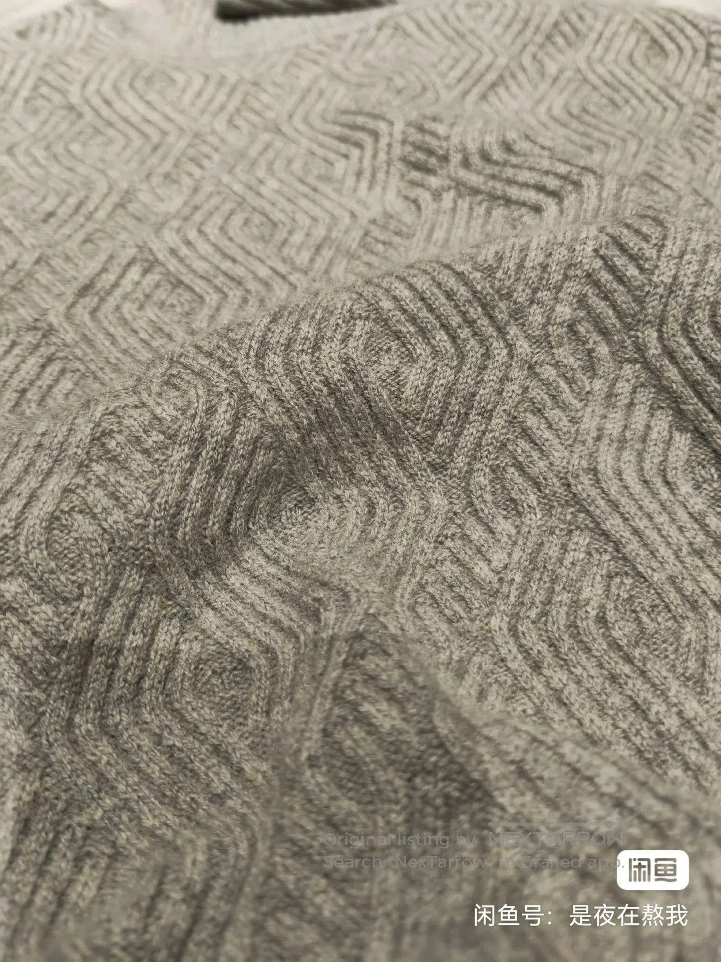 Visvim BALMAIN Gray Cashmere Turtleneck Sweater. Size US M / EU 48-50 / 2 - 2 Thumbnail