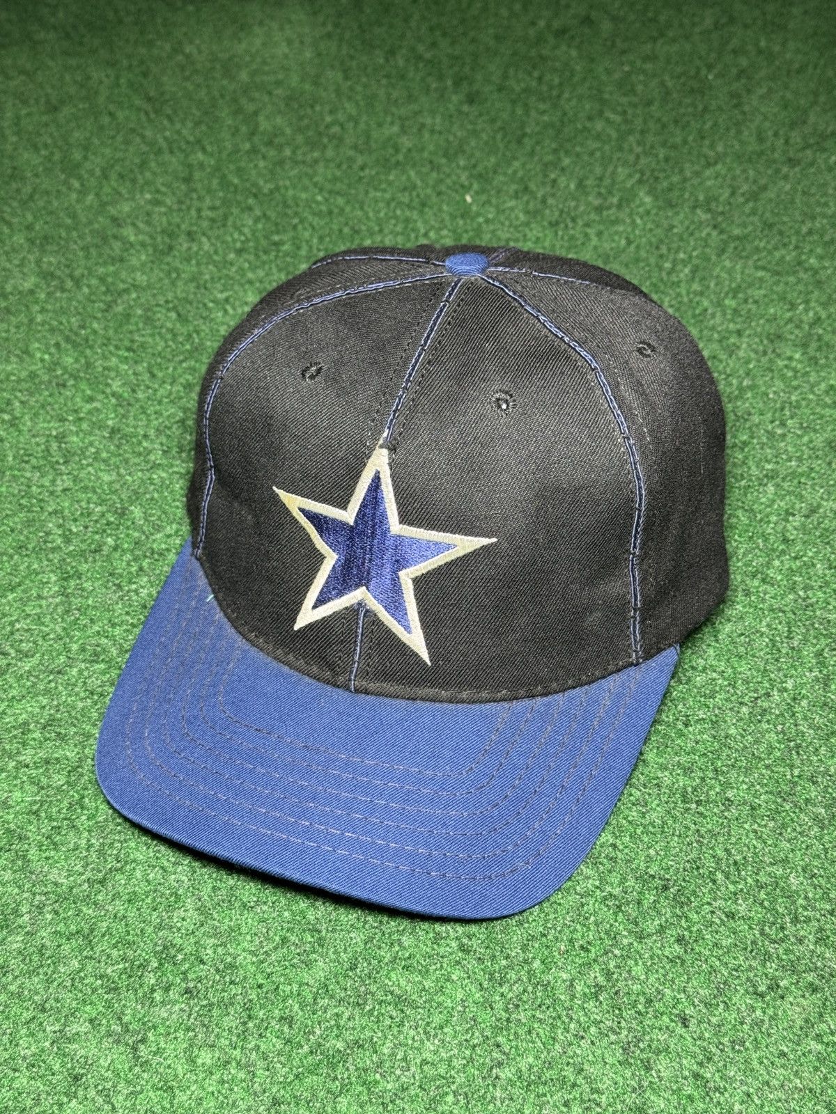 Vintage 80s 90s Dallas Cowboys Union Made Snapback Cap Hat
