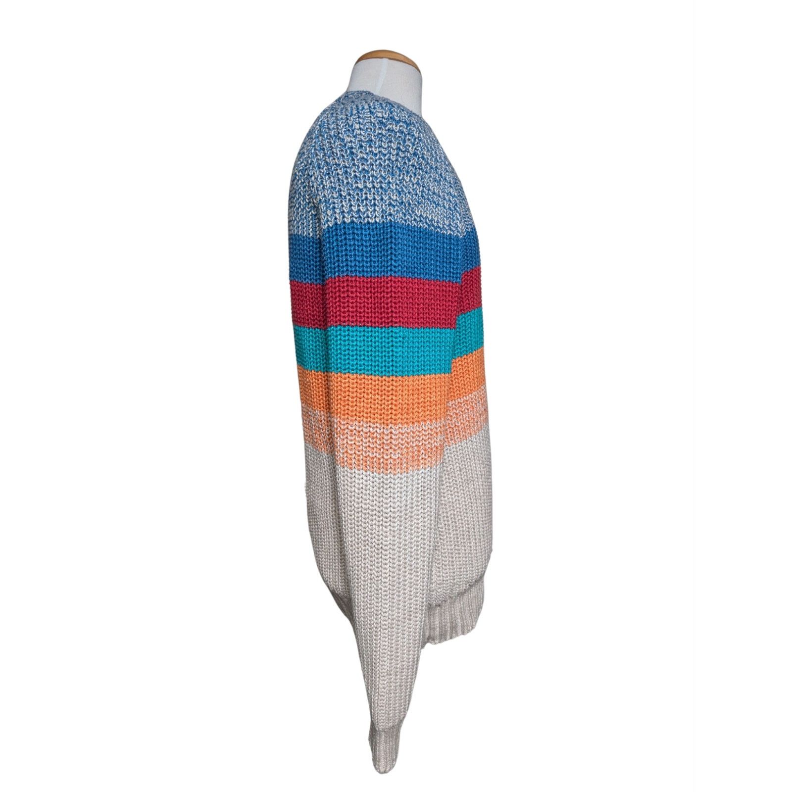 Unknown London Lost Horizons Haldarsvik Cotton Natural Handknit Sweater Size US M / EU 48-50 / 2 - 4 Thumbnail