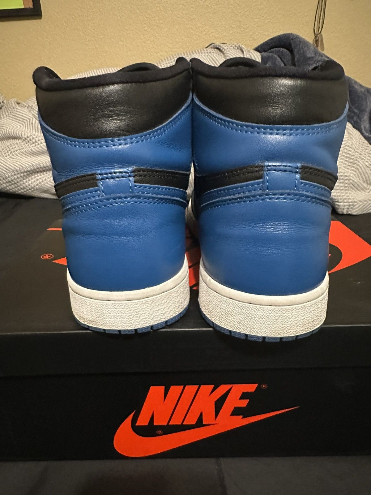 Jordan Brand × Nike Air Jordan retro 1 marina blue Size US 9 / EU 42 - 4 Thumbnail
