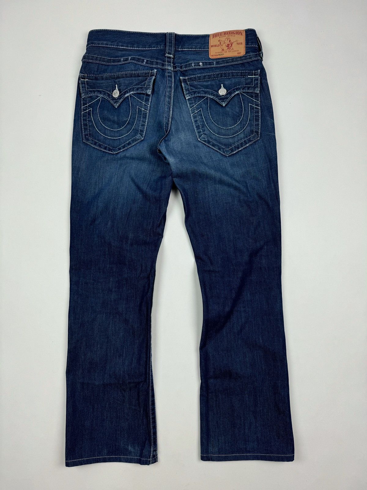 True Religion True Religion Blue Jeans Made in USA SIZE 32 Size US 32 / EU 48 - 11 Thumbnail