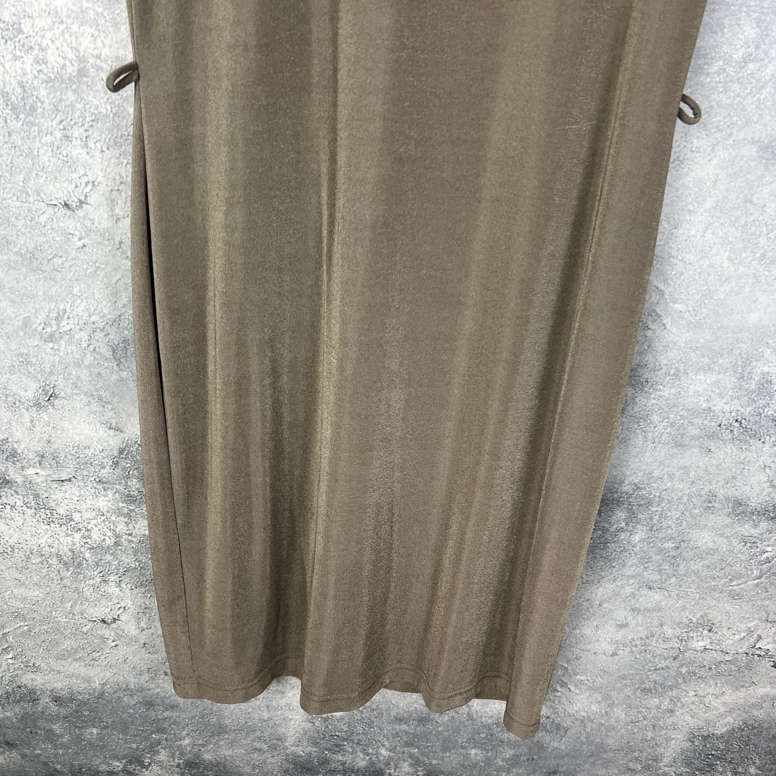 Joseph Ribkoff Joseph Ribkoff Dress Women's Size 14 Beige Short Sleeve Size XL / US 12-14 / IT 48-50 - 3 Thumbnail