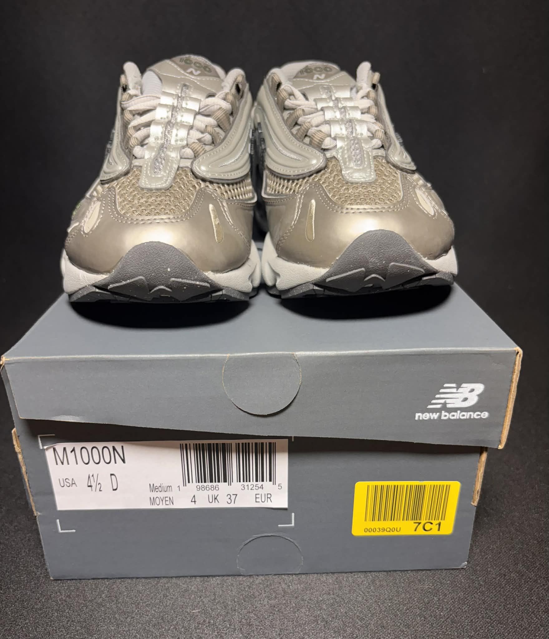 New Balance New Balance 1000 "Silver Metallic" M1000N - Brand New in Box Size US 7 / IT 37 - 7 Thumbnail
