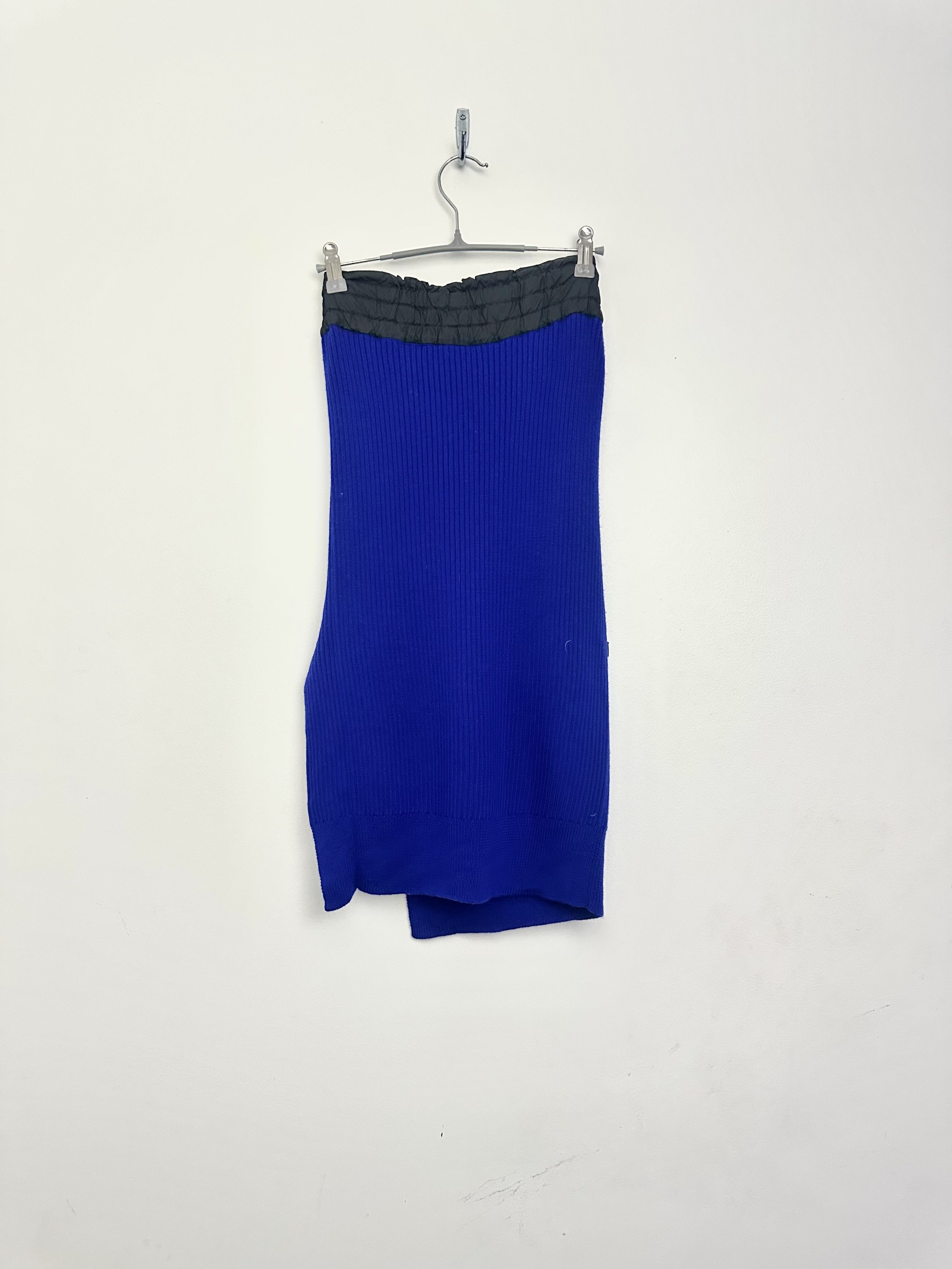 Sacai SACAI BLUE RIBBED PENCIL SKIRT Size 28" / US 6 / IT 42 - 2 Thumbnail