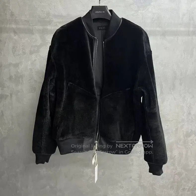 Dior Dior Black Zip Long Sleeve Leather Jacket. Size US L / EU 52-54 / 3 - 5 Thumbnail