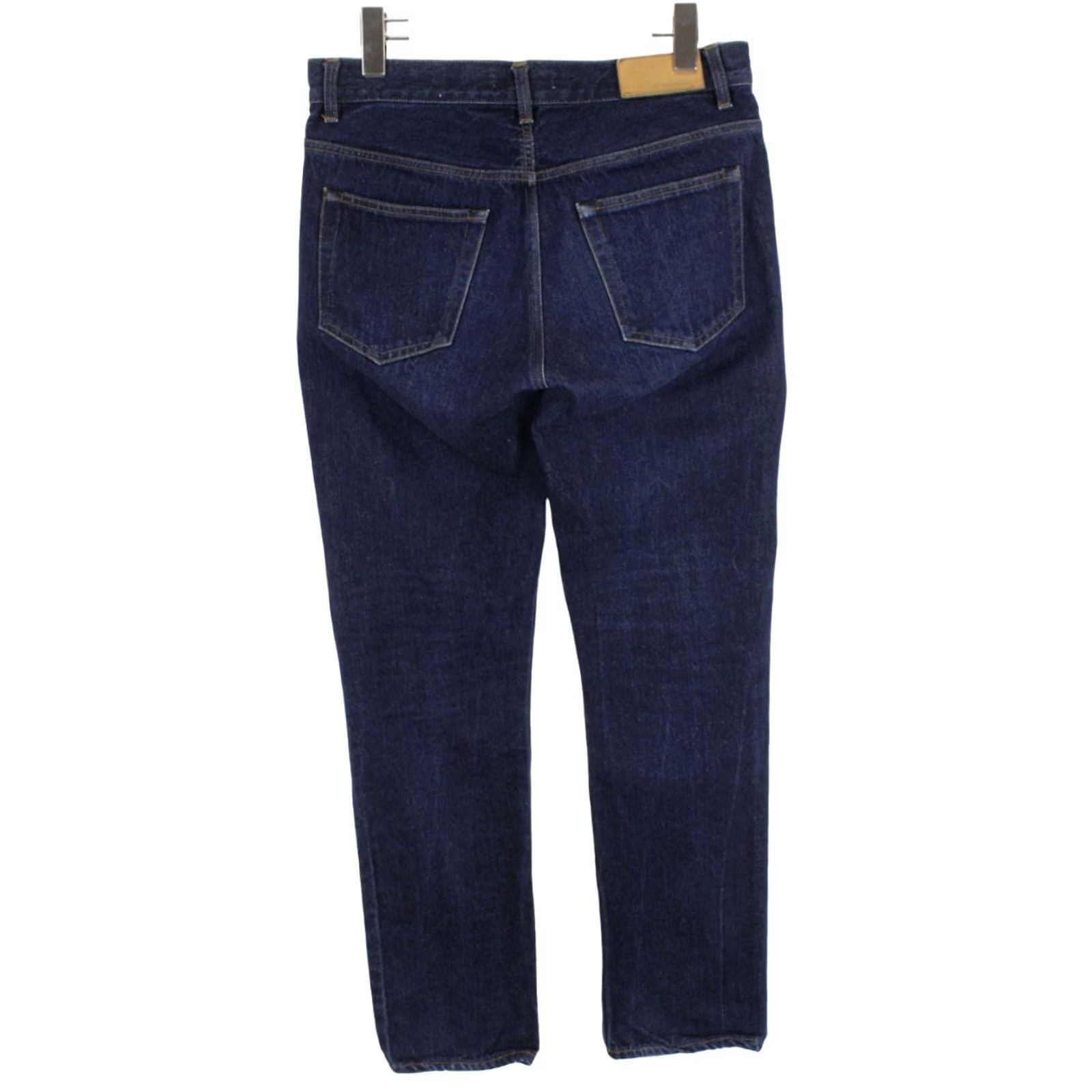 Vintage Acne Roc New Raw Jeans Men's W32/L32 Dark Blue Straight Fit Button Fade Effect Size US 32 / EU 48 - 2 Thumbnail