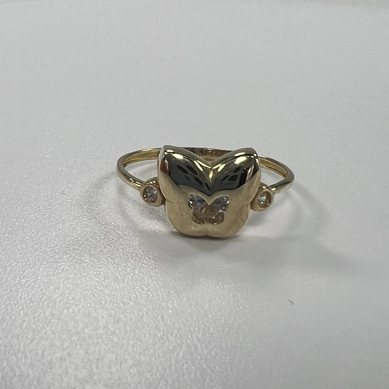 Other New 14K Solid Gold Ring Italy – Butterfly Size 7.16 1.5 Size ONE SIZE - 4 Thumbnail