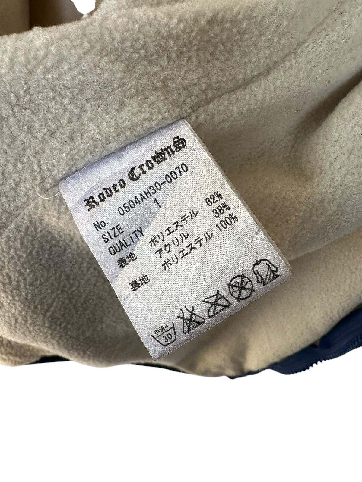 Japanese Brand Rodeo Crowns fleece jacket Size US S / EU 44-46 / 1 - 10 Thumbnail