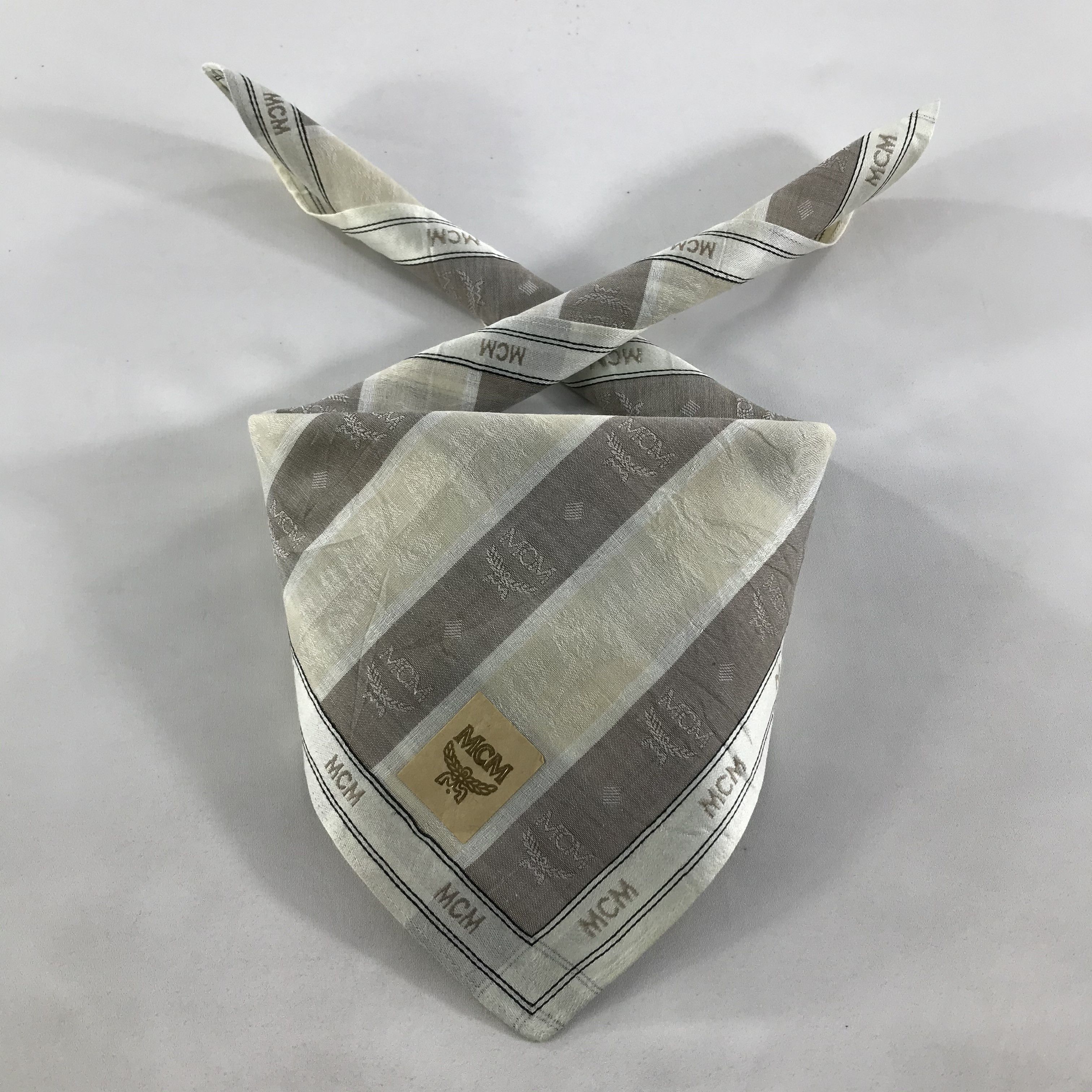 MCM × Vintage MCM Bandana / Handkerchief / Neckerchief - S1435 Size ONE SIZE - 3 Thumbnail