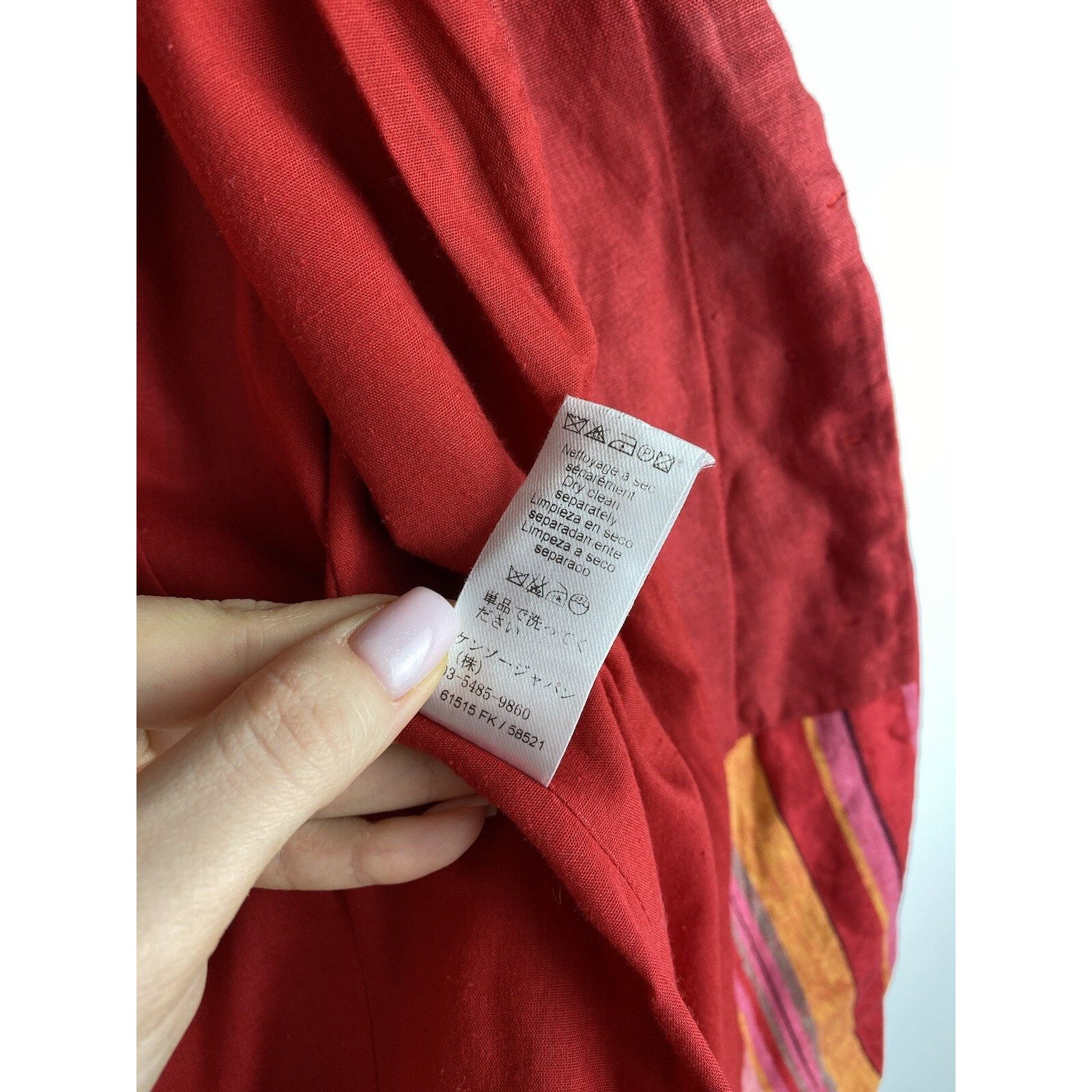 Kenzo Kenzo Jungle vintage ladies linen blazer jacket size ~ 38 Size M / US 6-8 / IT 42-44 - 17 Thumbnail