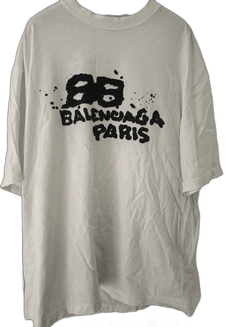 Balenciaga Balenciaga SS23 Letter Print Short Sleeve T-Shirt Size US L / EU 52-54 / 3 - 1 Thumbnail