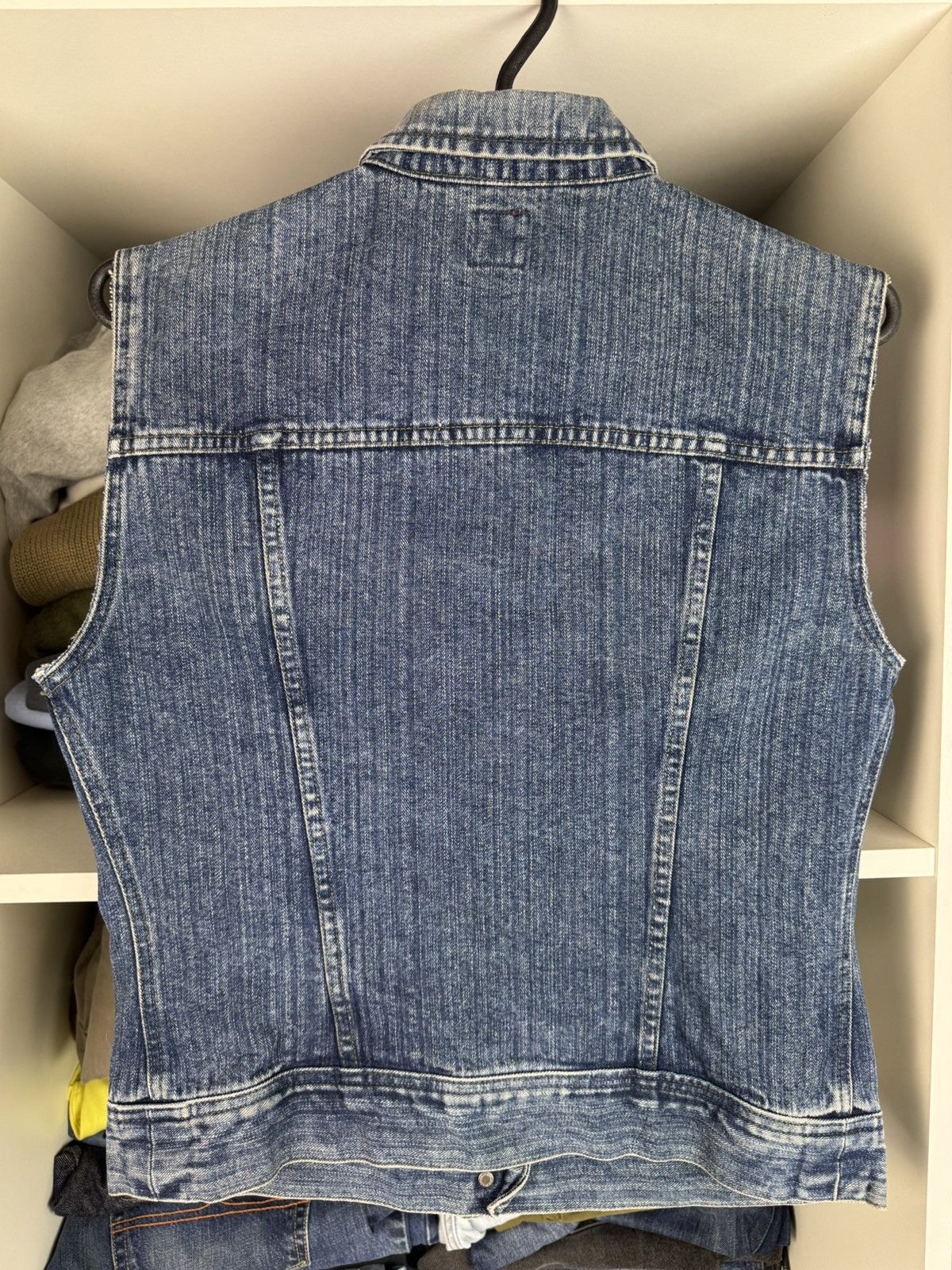 Miss Sixty Miss Sixty Vintage Denim Trucker Vest Made in Italy Y2K Size M / US 6-8 / IT 42-44 - 17 Thumbnail