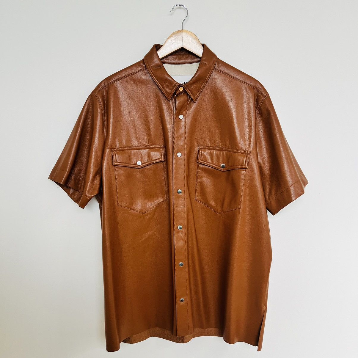 Nanushka Nanushka Okobor leather Shirt and 5-pockets Pants Size US L / EU 52-54 / 3 - 2 Thumbnail