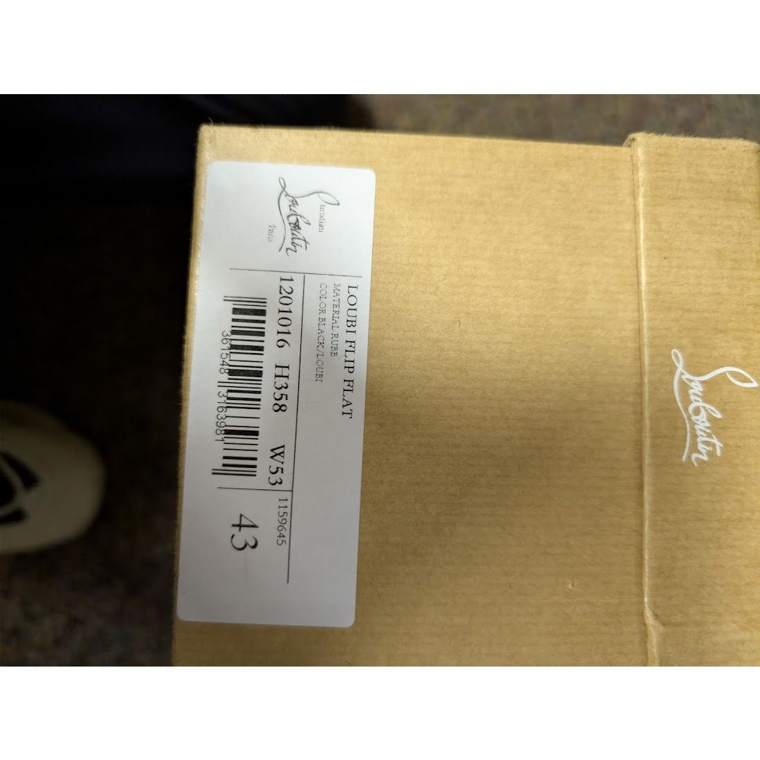 Christian Louboutin o1rshd1 Q:2 / Loubi Flip Flat Slide slipper in Red 43 Size US 10 / EU 43 - 20 Thumbnail