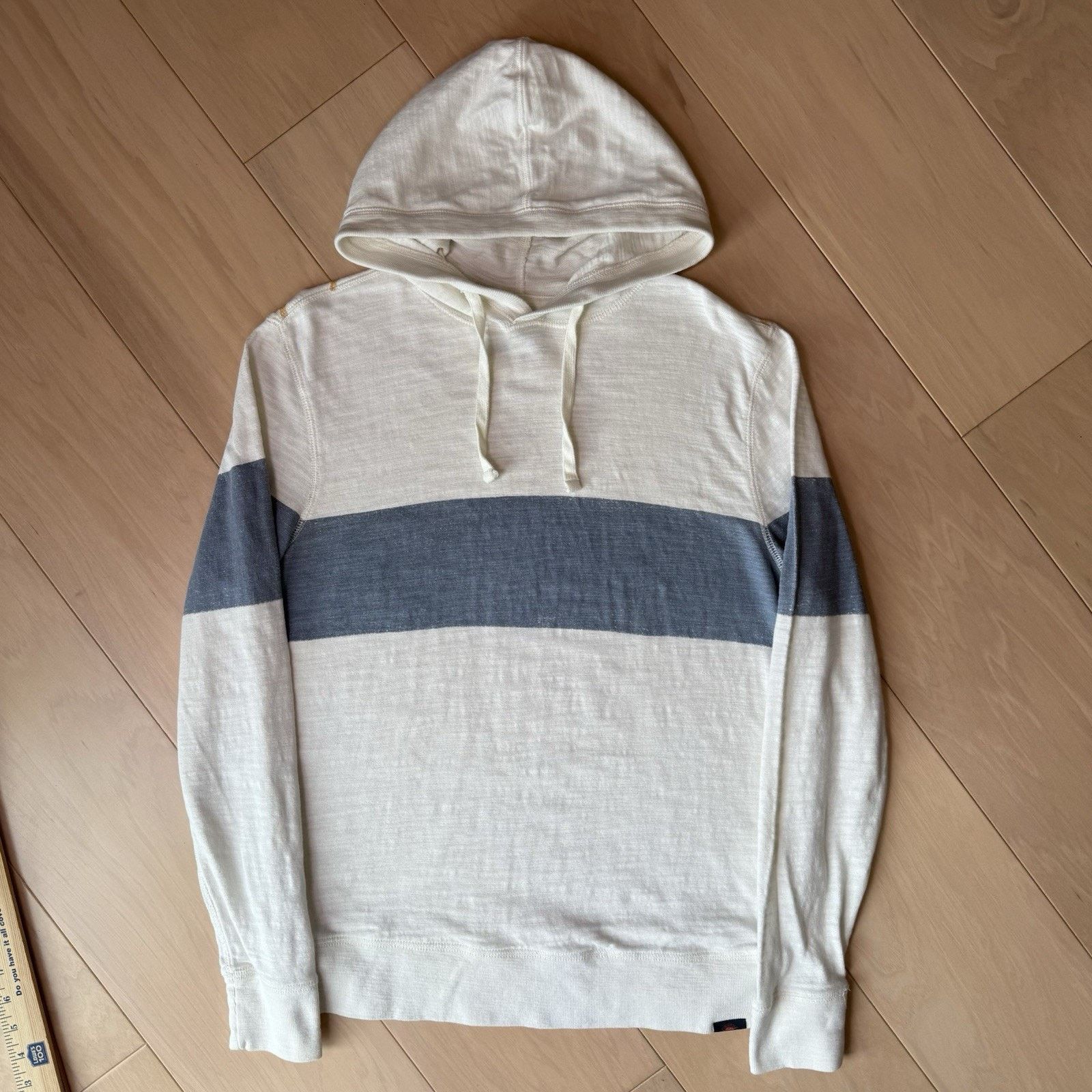 Faherty Faherty Sunwashed Sunray Organic Hoodie Medium White Cotton Size US M / EU 48-50 / 2 - 3 Thumbnail
