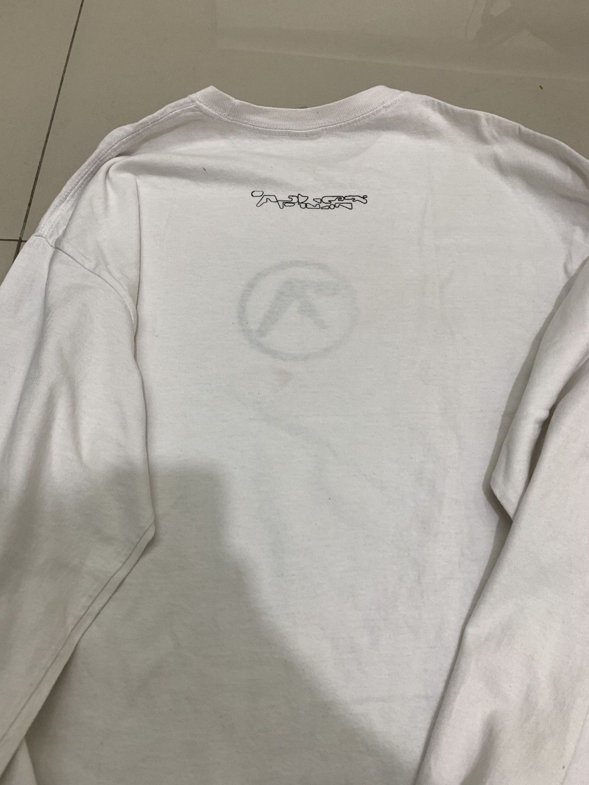 Band Tees Vintage 00s Aphex Twin logo longsleeve Size US XL / EU 56 / 4 - 2 Thumbnail