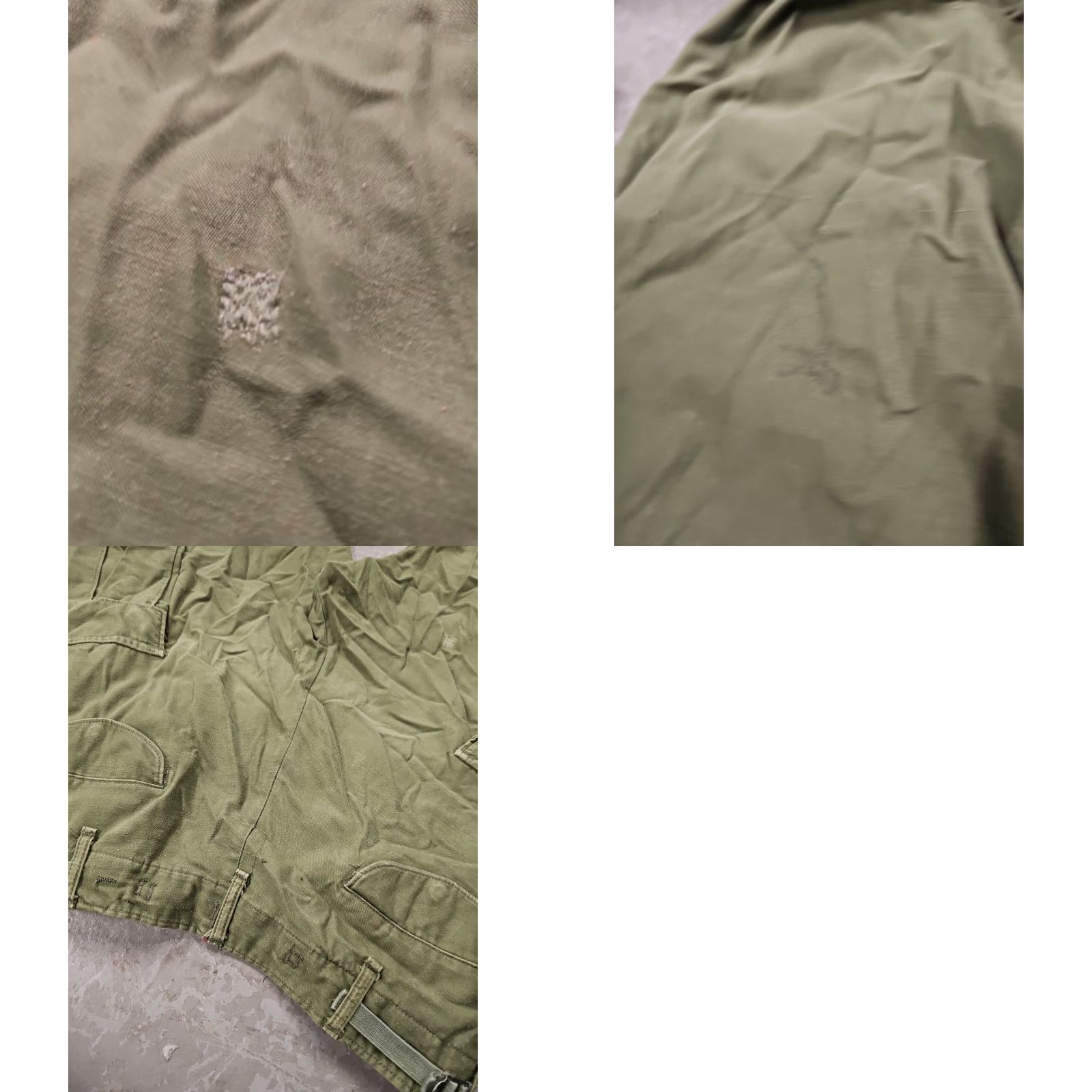 Vintage VINTAGE US Army Army Paratrooper Cargo Pants 33x25 Regular Green Camouflage Military Baggy Streetwear Mens Size US 33 - 8 Thumbnail