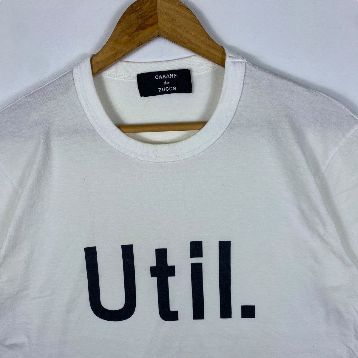 CABANE de ZUCCa Japanese Brand CABANE De ZUCCA Util Graphic Tee Shirt Medium Size US M / EU 48-50 / 2 - 2 Thumbnail