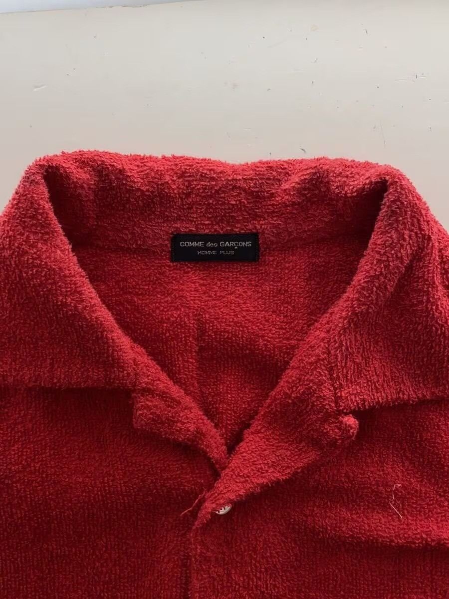 Comme des Garcons Homme Plus 1995 Fuzzy Shirt Size US M / EU 48-50 / 2 - 3 Thumbnail