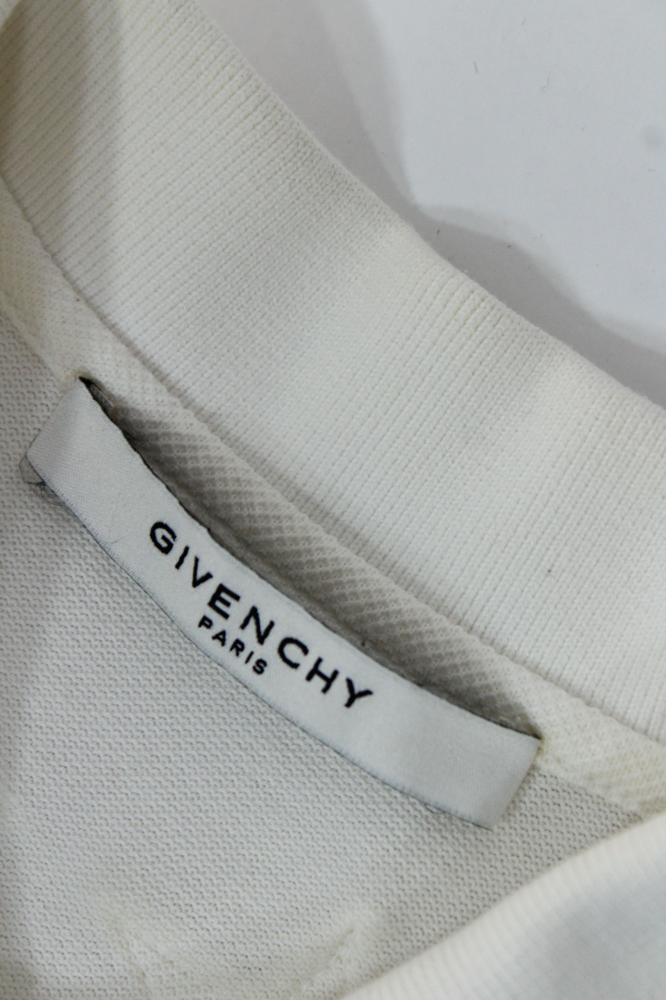 Givenchy Givenchy by Riccardo Tisci Star Embroidery Polo White Size US S / EU 44-46 / 1 - 10 Thumbnail
