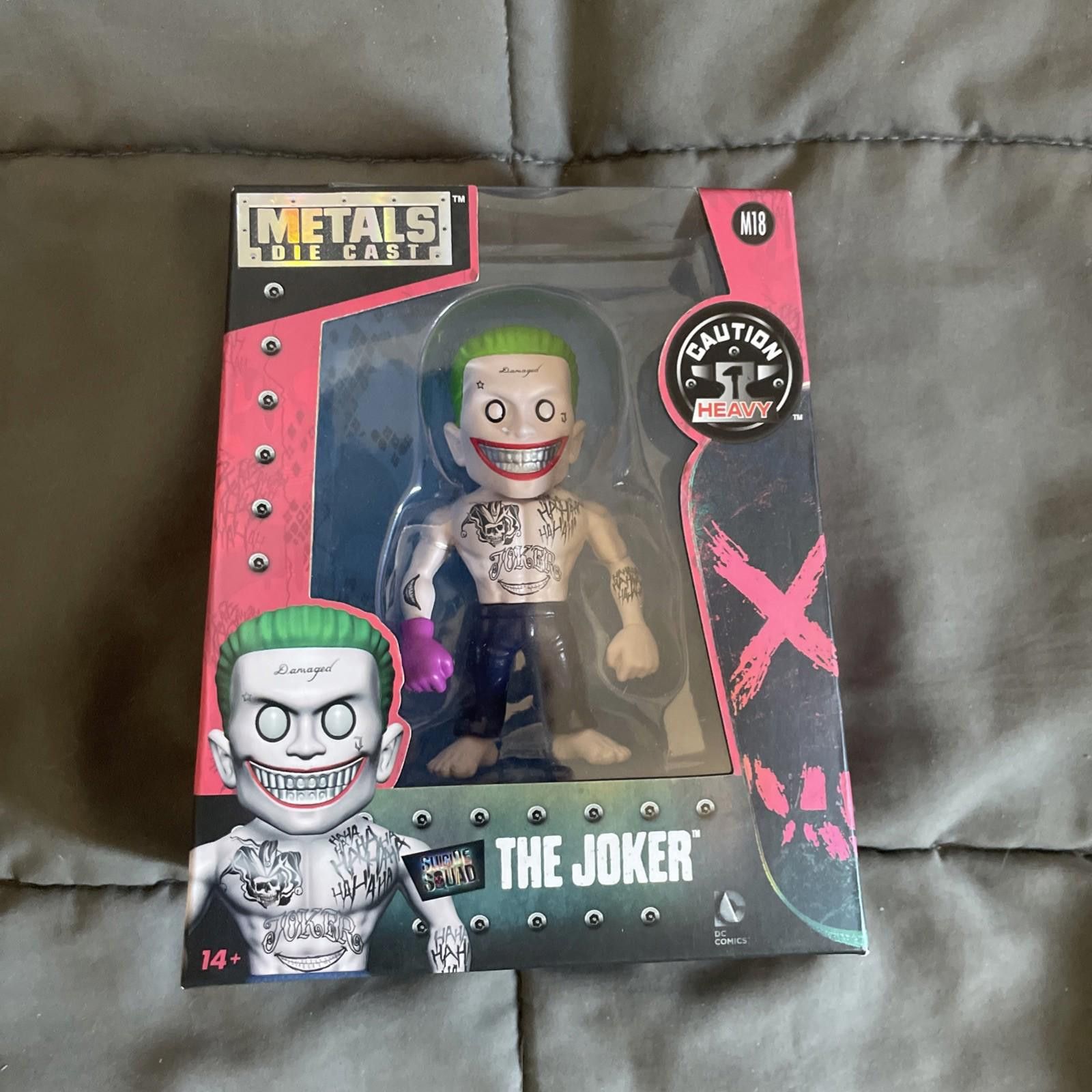Designer Jada Toys The Joker Die-Cast Metals Suicide Squad DC Comics Size ONE SIZE - 1 Thumbnail