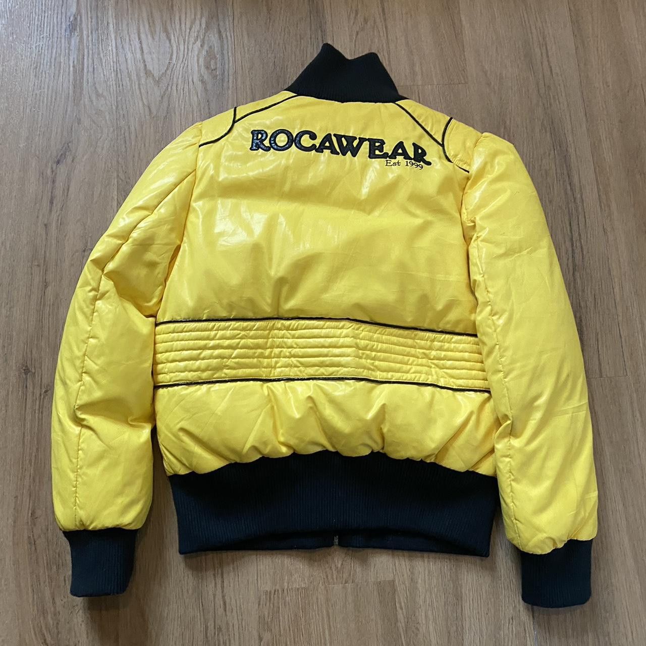 Rocawear 1999 Rocawear Jay Z Merch Yellow and black puffer Size US L / EU 52-54 / 3 - 2 Thumbnail